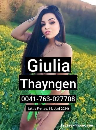 Giulia aus Thayngen