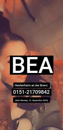 Bea aus Heidenheim an der Brenz