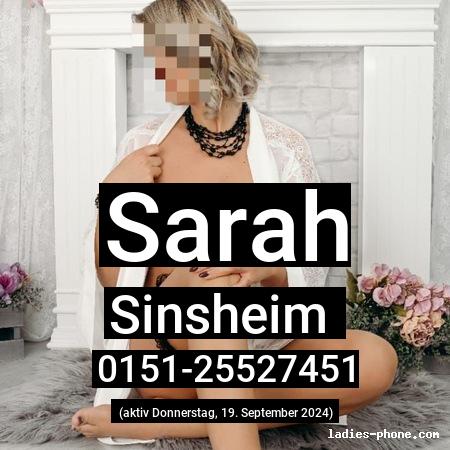 Sarah aus Sinsheim