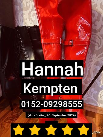 Hannah aus Kempten