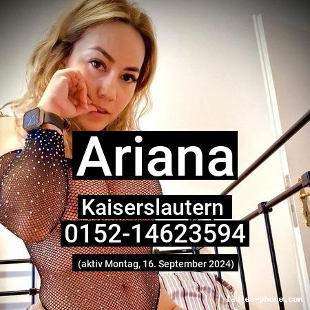 Ariana aus Kaiserslautern