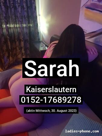 Sarah aus Kaiserslautern