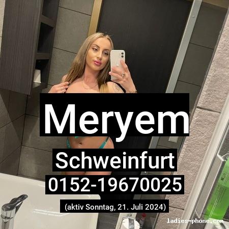 Meryem aus Schweinfurt