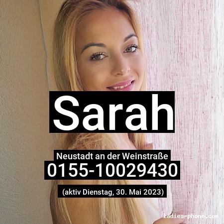 Sarah aus Neustadt an der Weinstraße