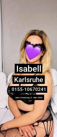 Isabell aus Karlsruhe