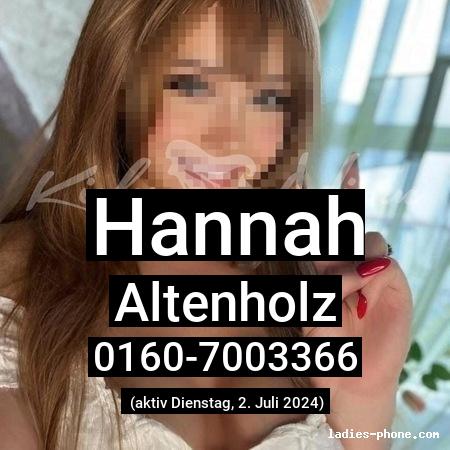 Hannah aus Altenholz