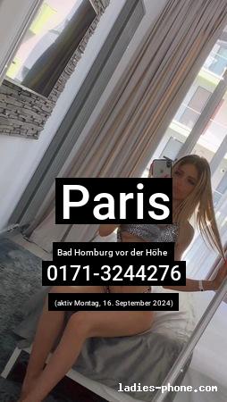 Paris aus Bad Homburg vor der Höhe