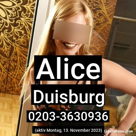 Alice aus Duisburg