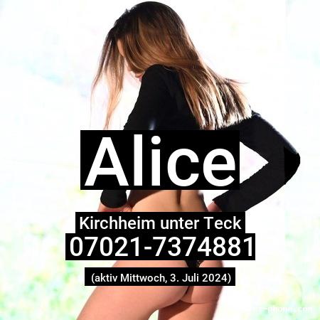 Alice aus Kirchheim unter Teck