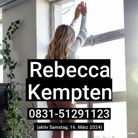 Rebecca aus Kempten